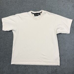 Adidas Pharrell Williams Human Race Shirt Men's Large Embroidered Logo Tee Cream